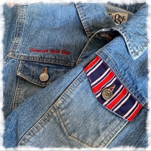 Tie ONE ON N.Y. Jean Jacket - Picture 5 of 8